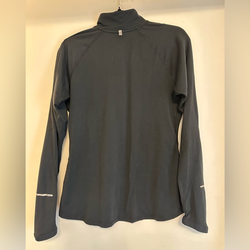 Nike Running Dri-Fit Quarter Zip, Black, Size Medium - Picture 2 of 7